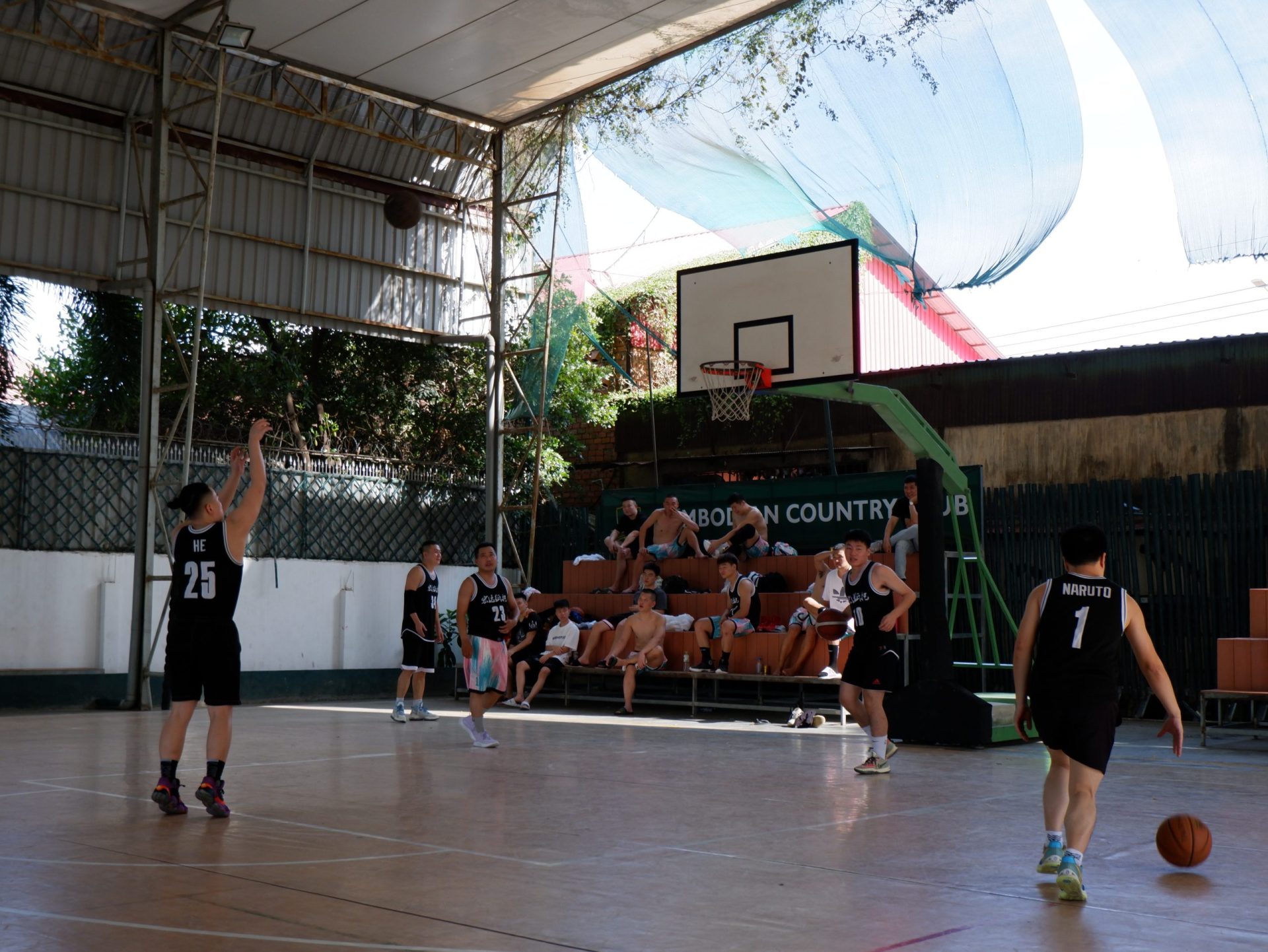 Basketball Cambodian Country Club Hotel in Phnom Penh